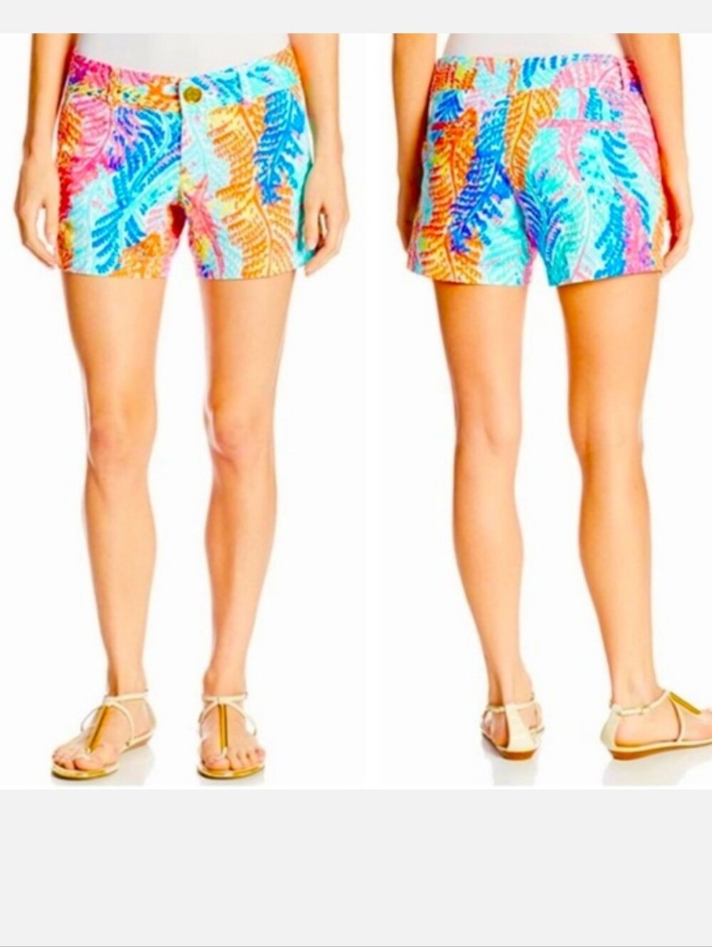 Lilly Pulitzer Callahan Shorts Size 2 Electric Feel